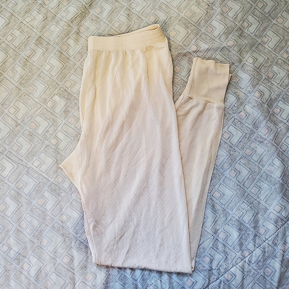 100% luxurious silk, pointelle base layer bottoms